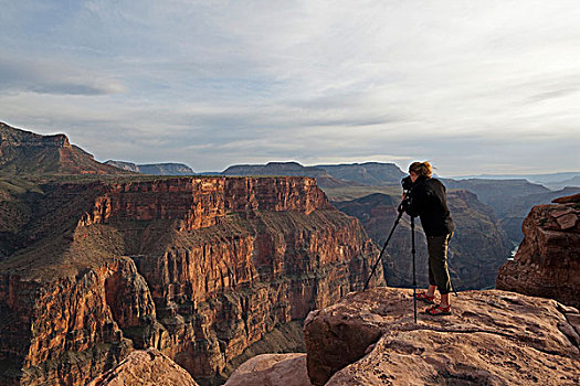 摄影师,大峡谷,区域,北缘,亚利桑那,美国