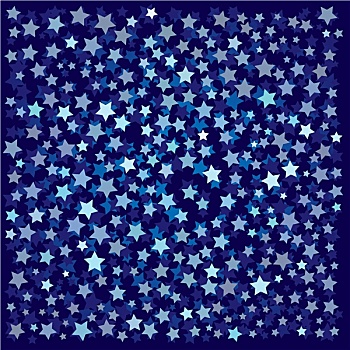 抽象,背景,蓝色,星