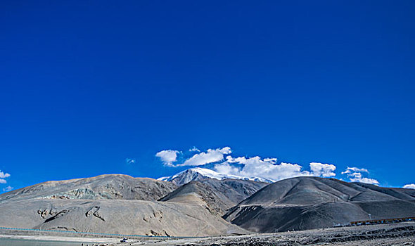 高原,山川,雪山,公路,河流