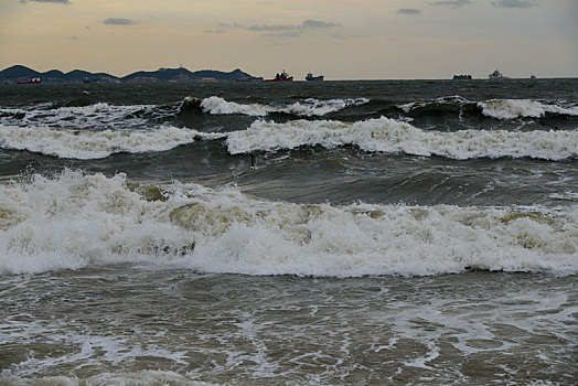 山东烟台海岸风光