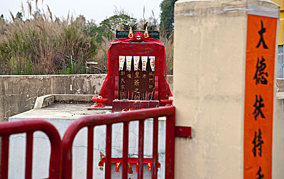 户外,神祠,锡,乡村,新界,香港