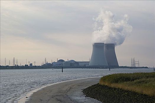 核电站,安特卫普,工业,港口,比利时