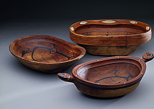 木碗,北方,加拿大,爱斯基摩,艺术