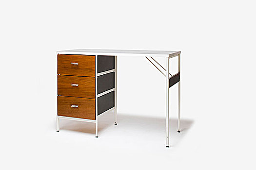钢铁,序列,书桌,美洲,20世纪50年代,设计师,纳尔逊