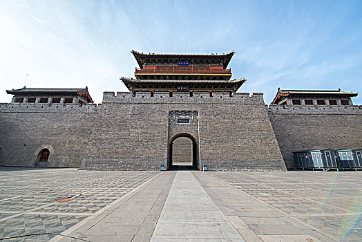瓮城城门