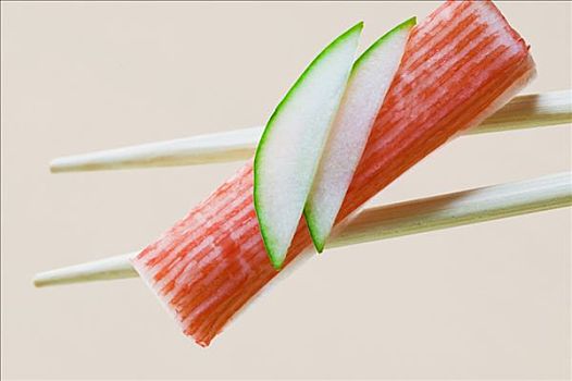 特写,寿司,筷子