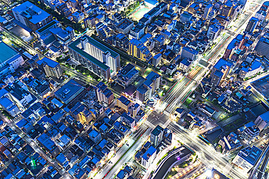 建筑,蓝色,屋顶,住宅区,东京
