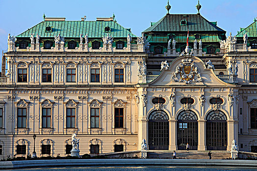 奥地利,维也纳,观景楼,宫殿