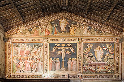 磨难,壁画,大教堂,佛罗伦萨,意大利