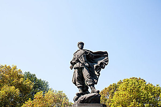 志愿军,雕像,杭州西湖,湖滨