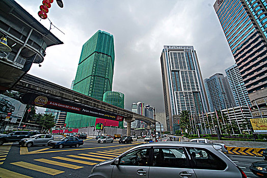 吉隆坡城市街景