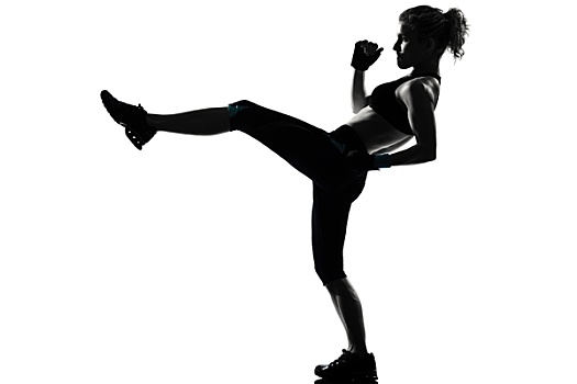 女人,锻炼,健身,姿势