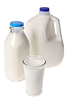 牛奶,多样,容器