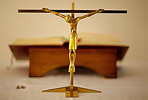耶稣十字架,教堂,特写