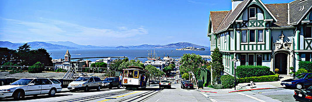 缆车,旧金山