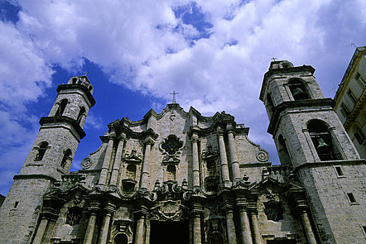 古巴,老哈瓦那,大教堂