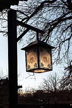 北京智化寺路灯