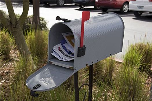 邮件,邮筒,美国