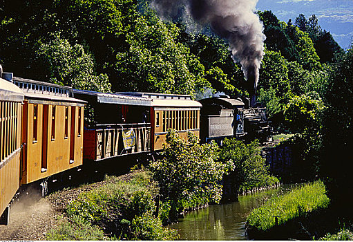蒸汽,列车,科罗拉多,美国