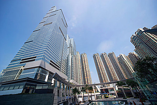 豪华,公寓,九龙,西部,香港