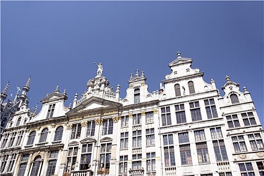 布鲁塞尔,比利时,传统建筑