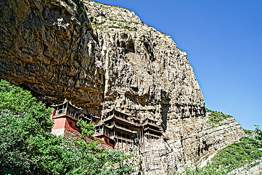 山西大同悬空寺