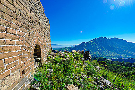 中国,河北,保定,涞源,明长城遗址greatwallofghina