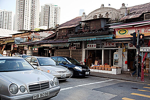 新鲜水果,批发,市场,九龙,香港