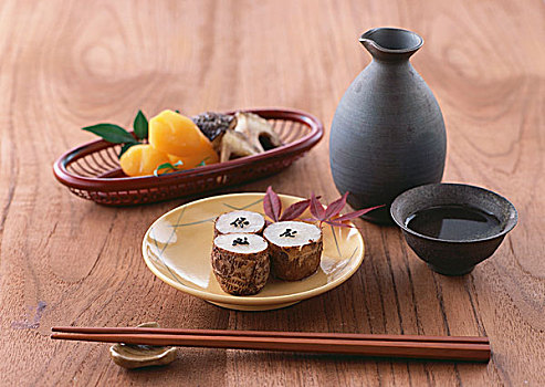图像,日本,开胃食品,日本米酒