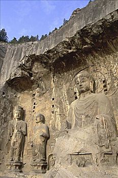 龙门,洞穴,洛阳,中国