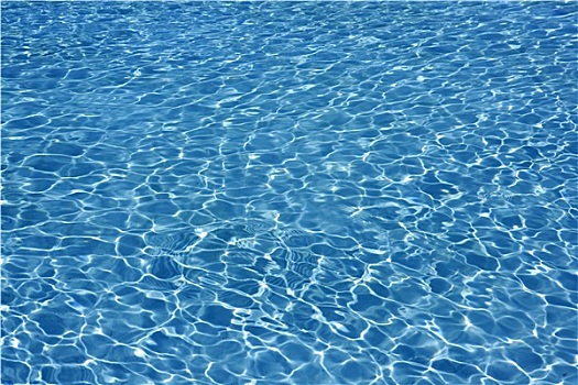 蓝色背景,夏天,游泳池,水,纹理