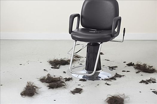 椅子,剪头发