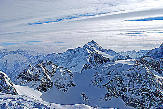 瑞士铁力士雪山