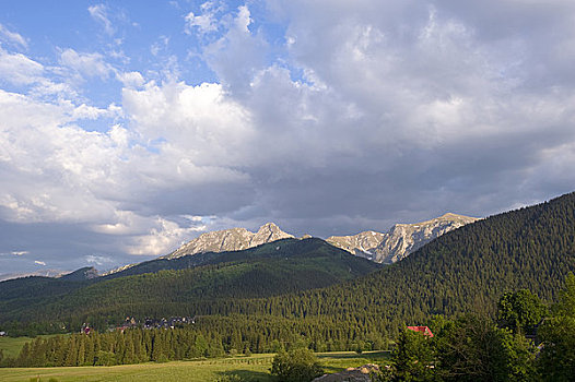 高塔特拉,风景,波兰,塔特拉,区域