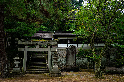 日本高山市神社