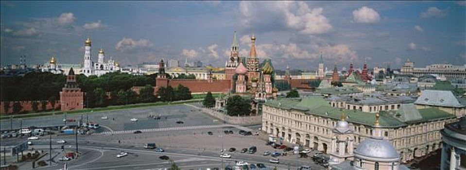 红场,大教堂,莫斯科,俄罗斯