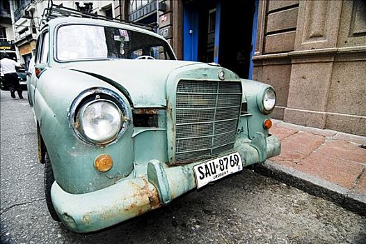 老爷车,蒙得维的亚,乌拉圭