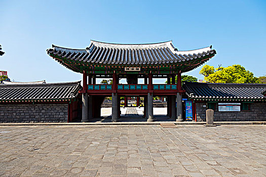 韓國濟(jì)州島鎮(zhèn)海樓，觀德亭