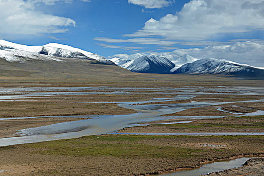 青藏高原唐古拉山