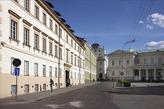 大学,历史,中心,维尔纽斯,立陶宛,波罗的海国家,东北方,欧洲