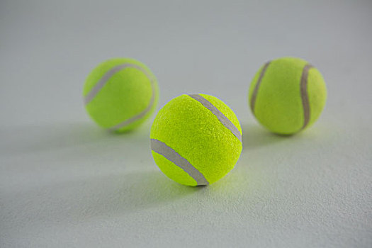 特写,荧光,网球,白色背景,背景