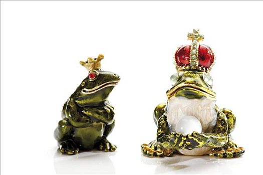 青蛙,王子,小雕像