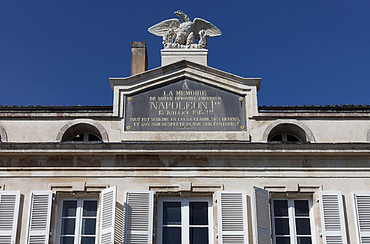 牌匾,拿破仑,博物馆,法国,欧洲