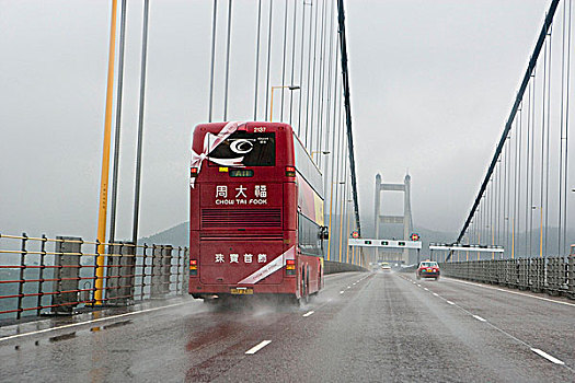 巴士,桥,联系,香港,国际机场