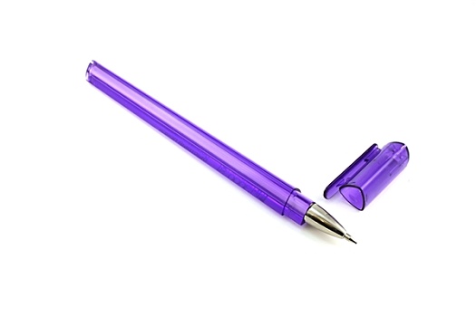 紫色,圆珠笔
