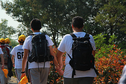 高中学生10公里徒步