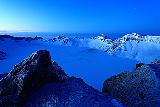 日出长白山