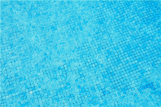 蓝色,撕破,水,游泳池