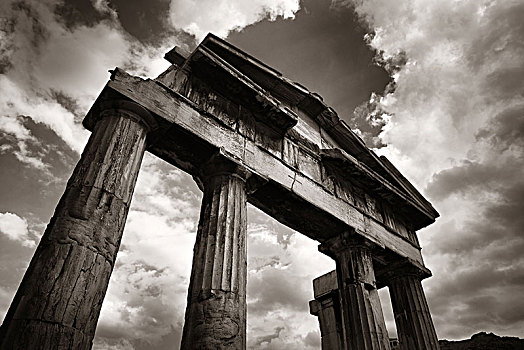 特写,建筑,雅典,希腊