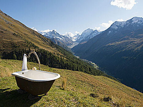 浴室,户外,瑞士